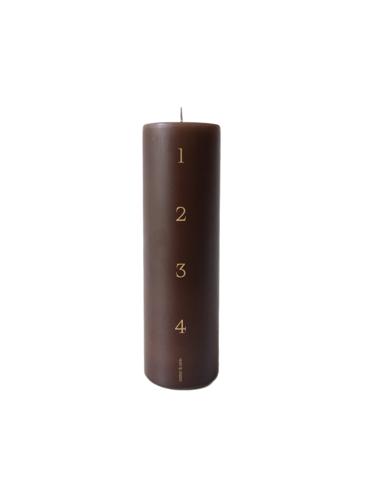 Ester & Erik Adventskerze No. 25 Hazelnut