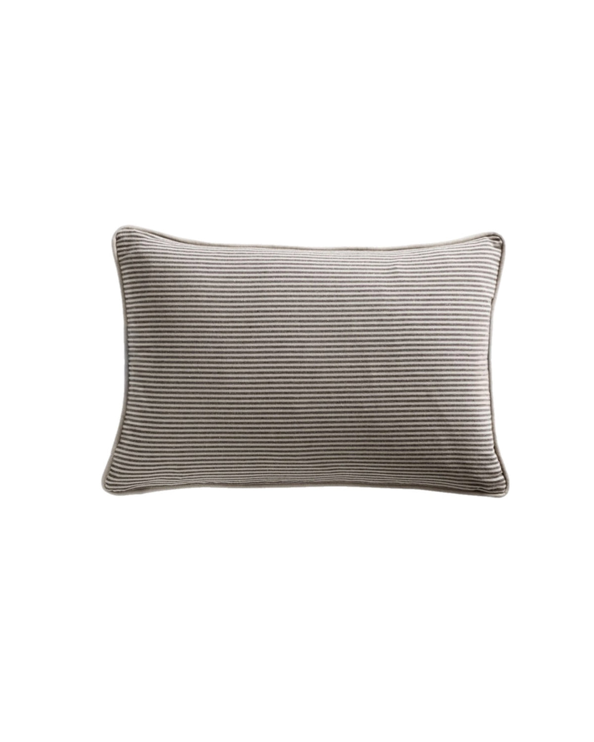 Tine K Home Kissen Natur fein gestreift 40 × 60 cm