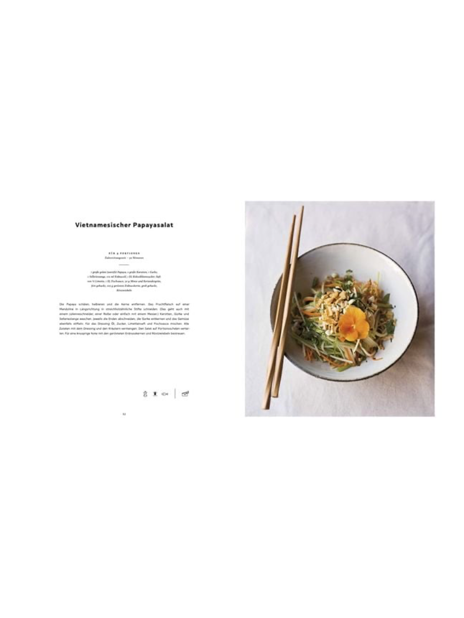 Nur Salat Kochbuch – dekoratives Buch mit mattem Einband