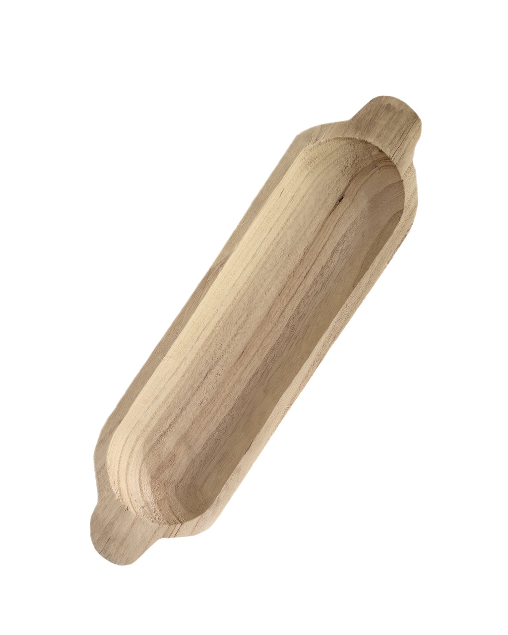 Helle Holzschale länglich