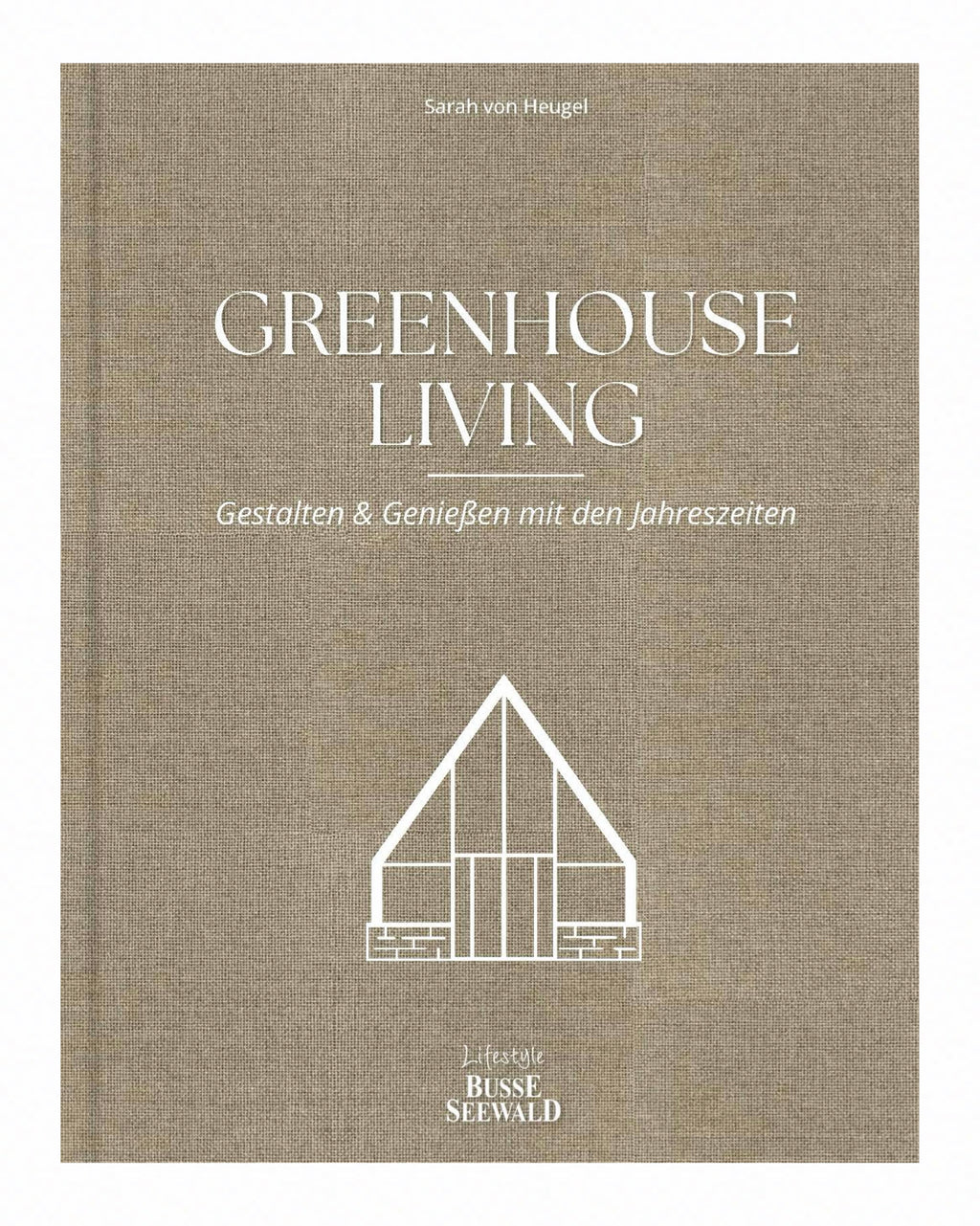 Greenhouse Living Coffee Table Book mit Leineneinband