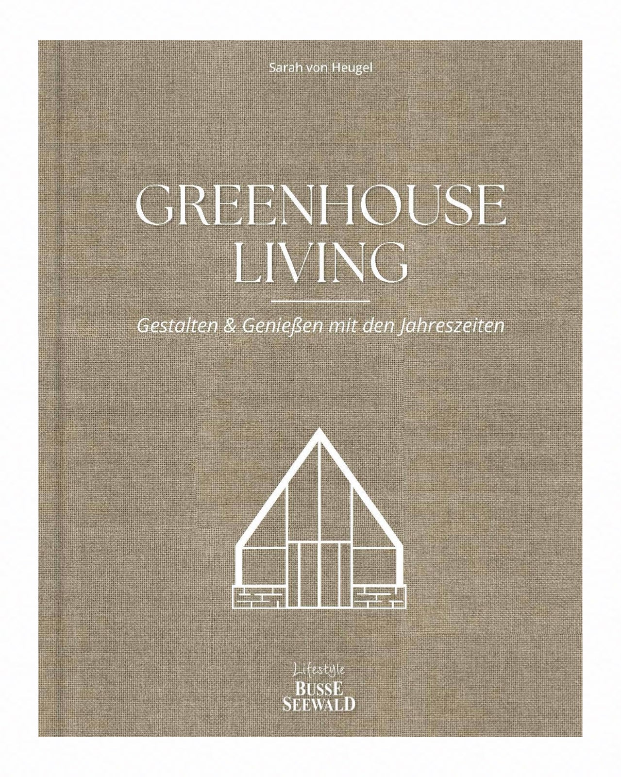 Greenhouse Living Coffee Table Book mit Leineneinband