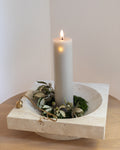 Ester & Erik LED-Kalenderkerze No. 22 Linen Grey inkl. Fernbedienung
