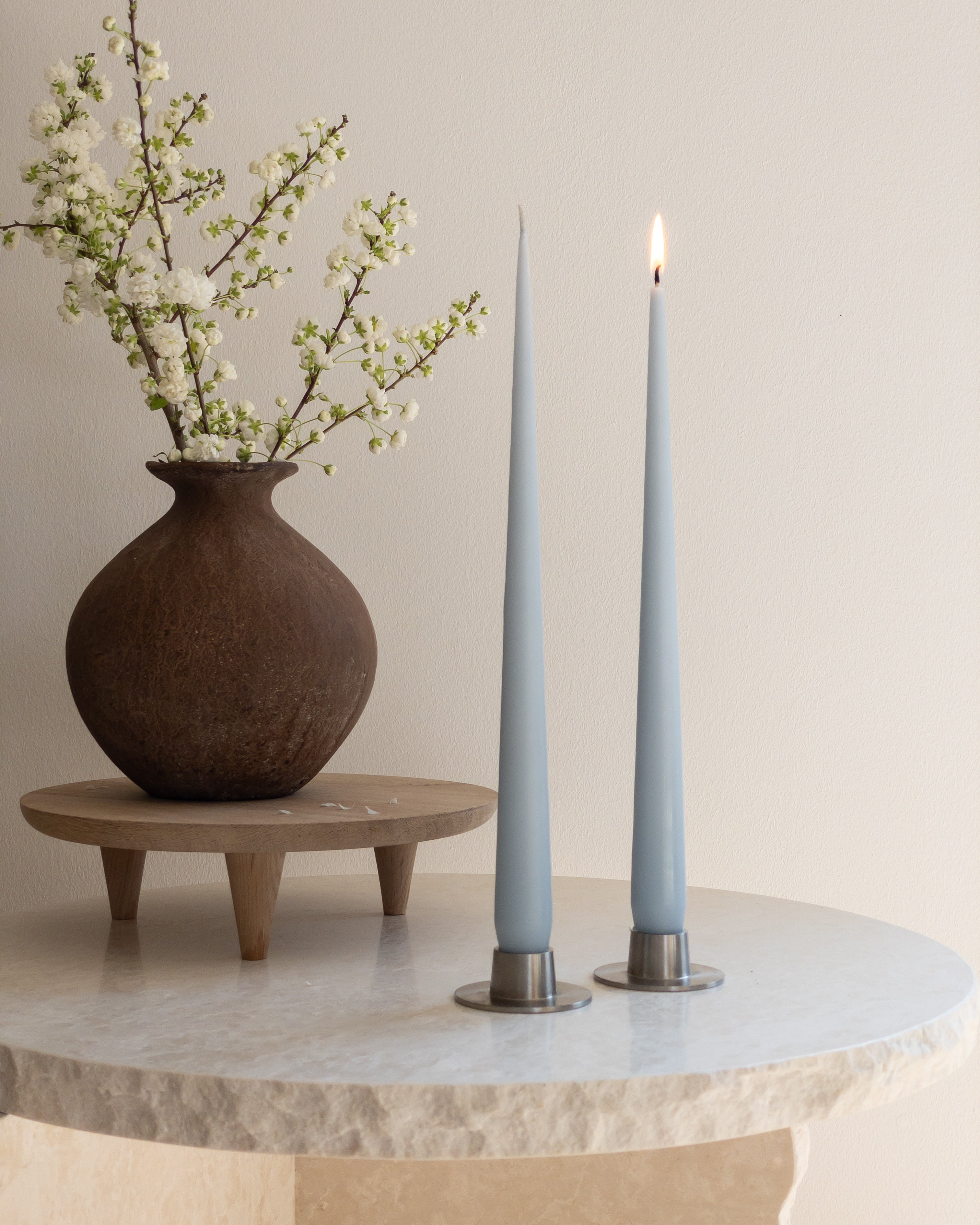 Ester und Erik Kerzen 4er Set - No. 83 Dusty Blue