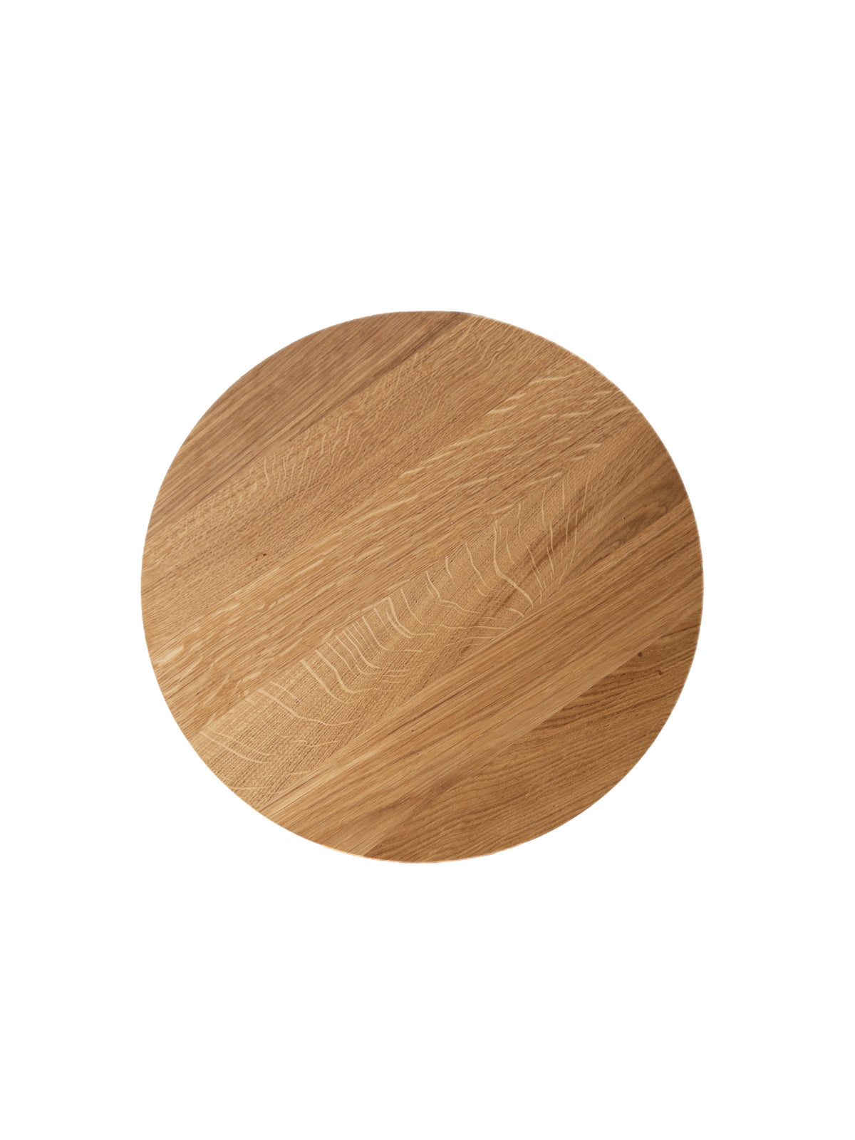 Holztablett rund 40 cm aus geölter Eiche „Liva Maxi“