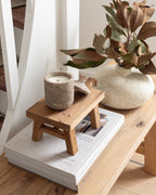 Großer Eiche Hocker geölt „Tova“