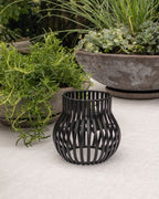 Kleine 2-in-1 Outdoor Laterne, schwarz