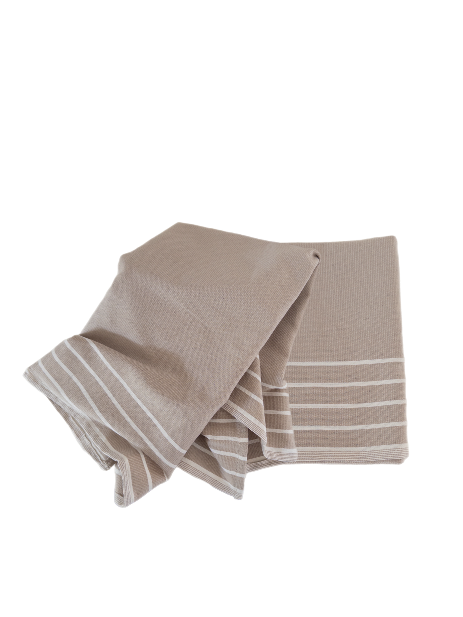 Geschirrtuch 2er Set - Beige