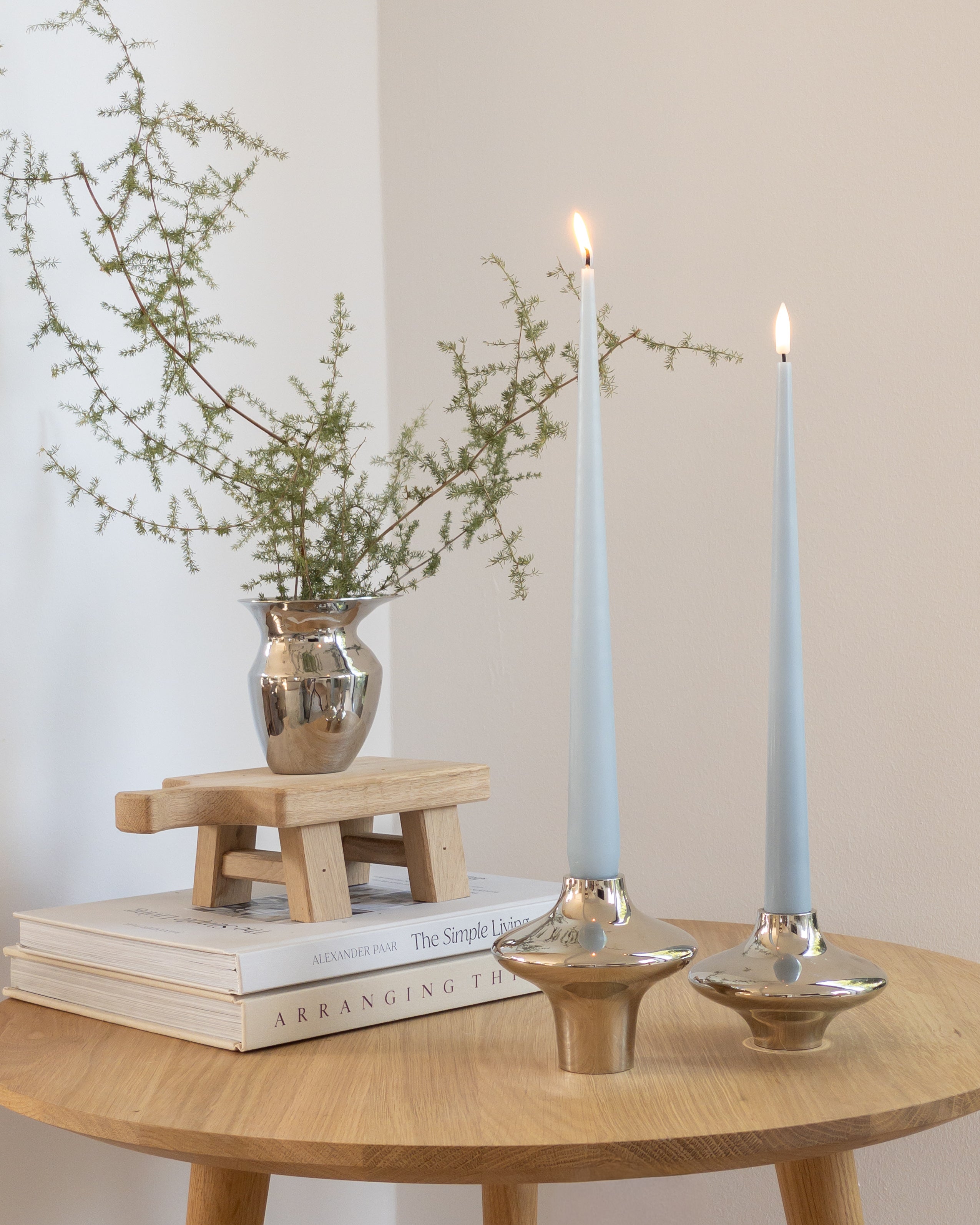 Ester & Erik LED-Kerzen - No. 83 Dusty Blue