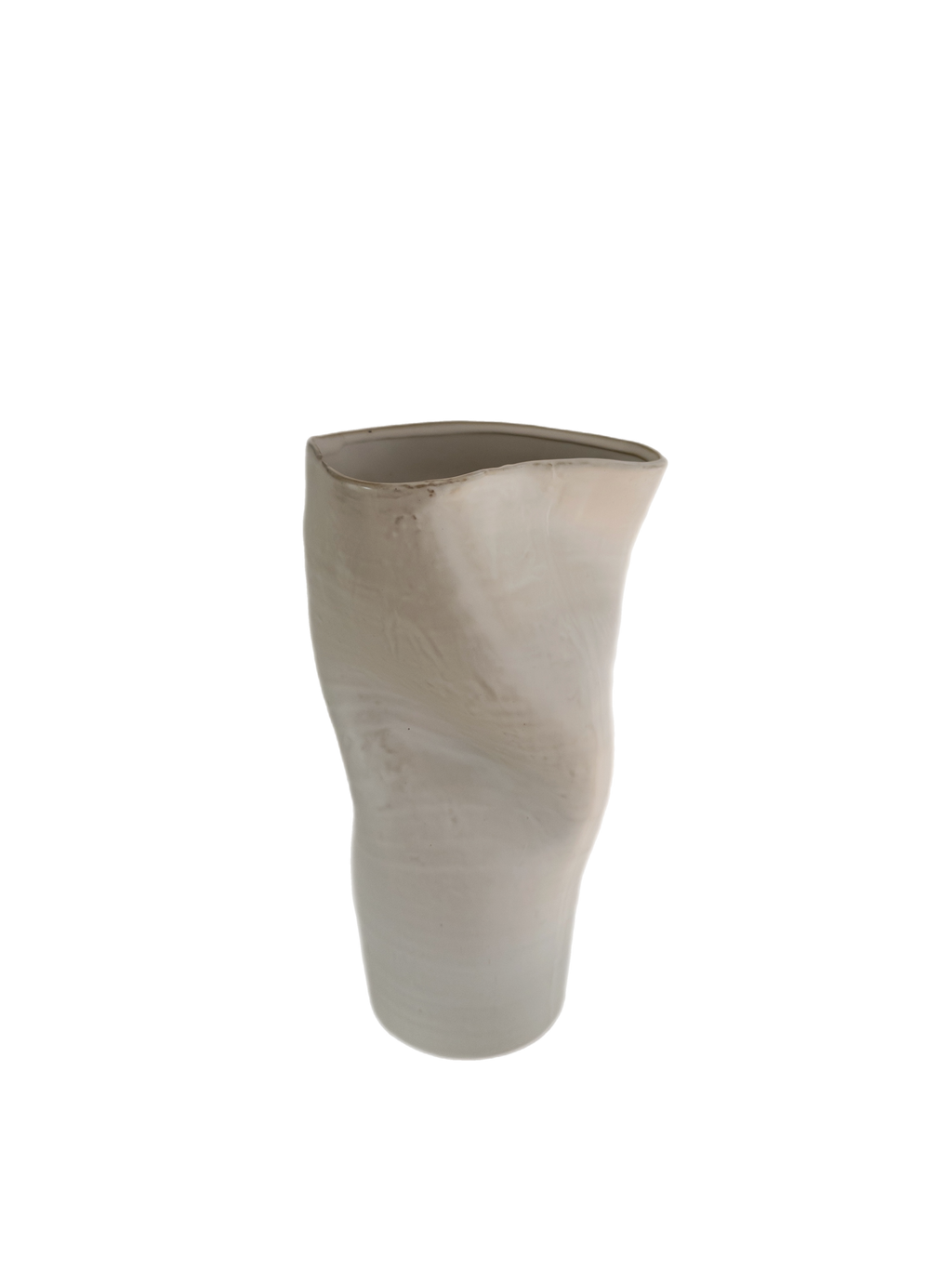 Vase groß weiß „Maarten“