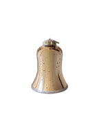 Tine K Home Weihnachtsglocke aus Glas – Caramel, 7,5 cm