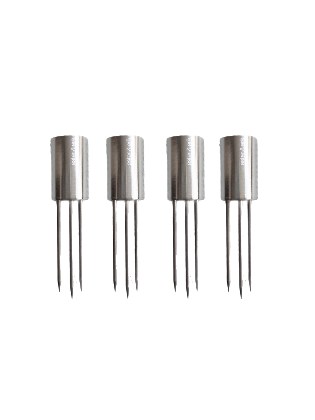 Ester & Erik Kerzenstecker 4er Set Silber