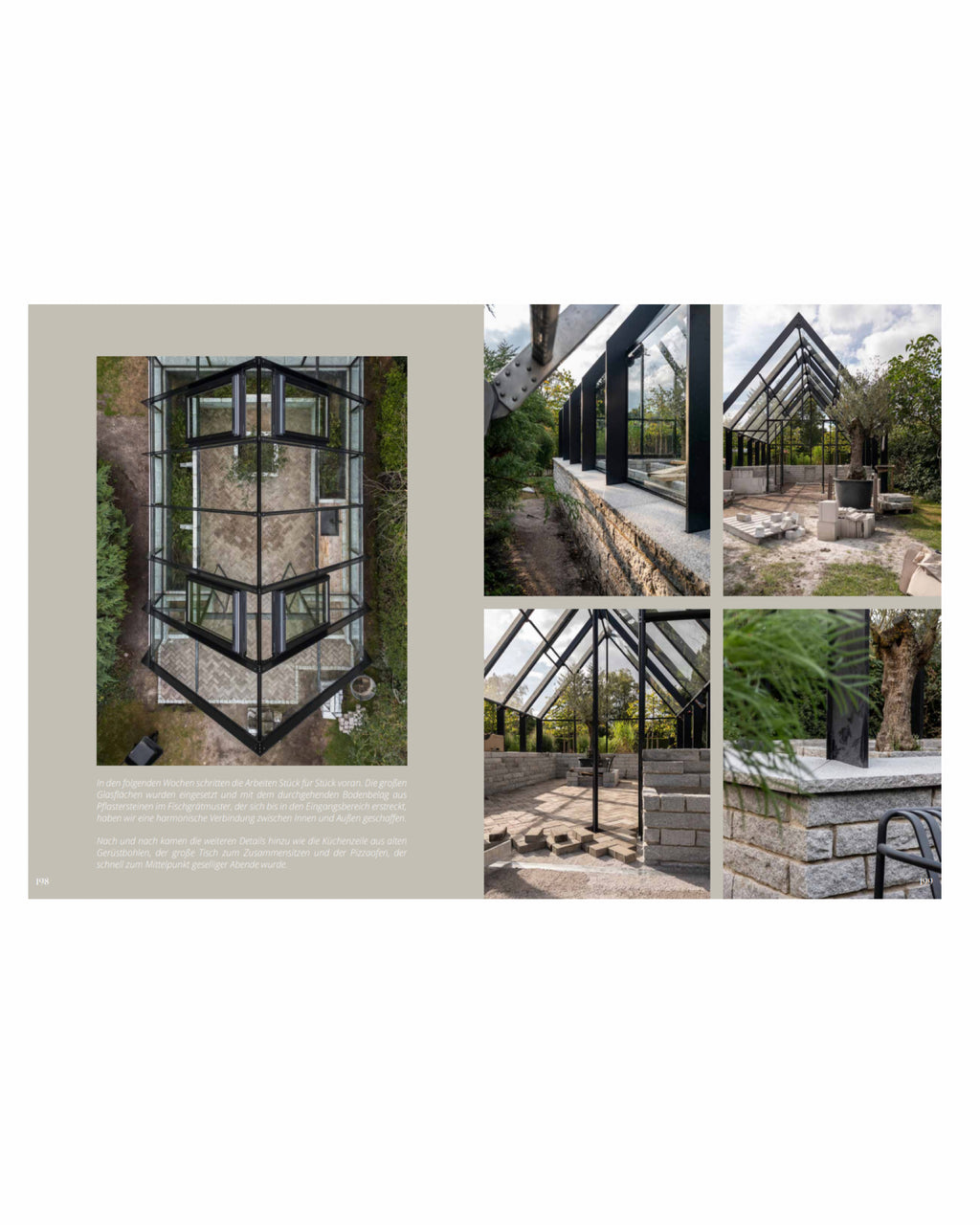 Greenhouse Living Coffee Table Book mit Leineneinband