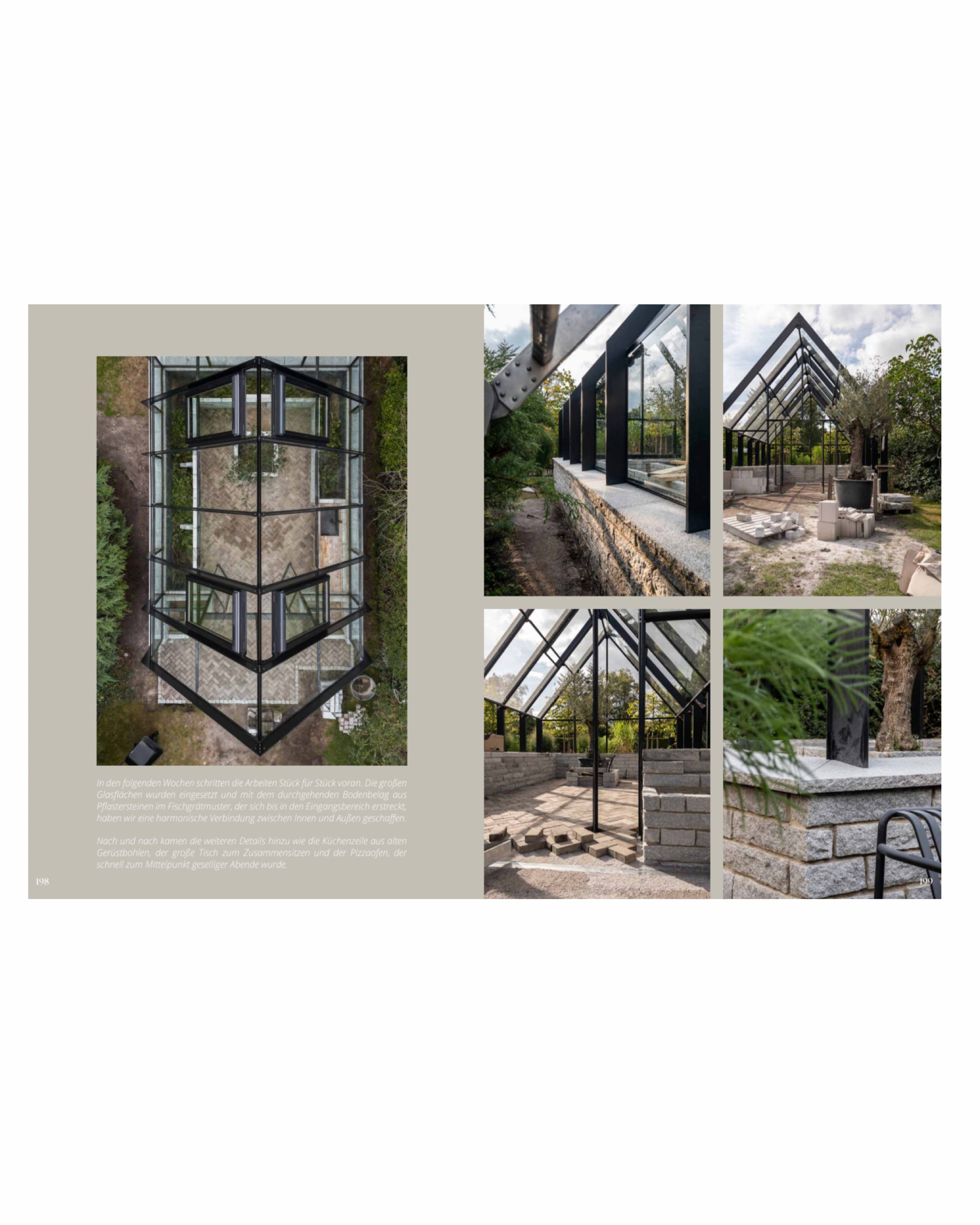 Greenhouse Living Coffee Table Book mit Leineneinband