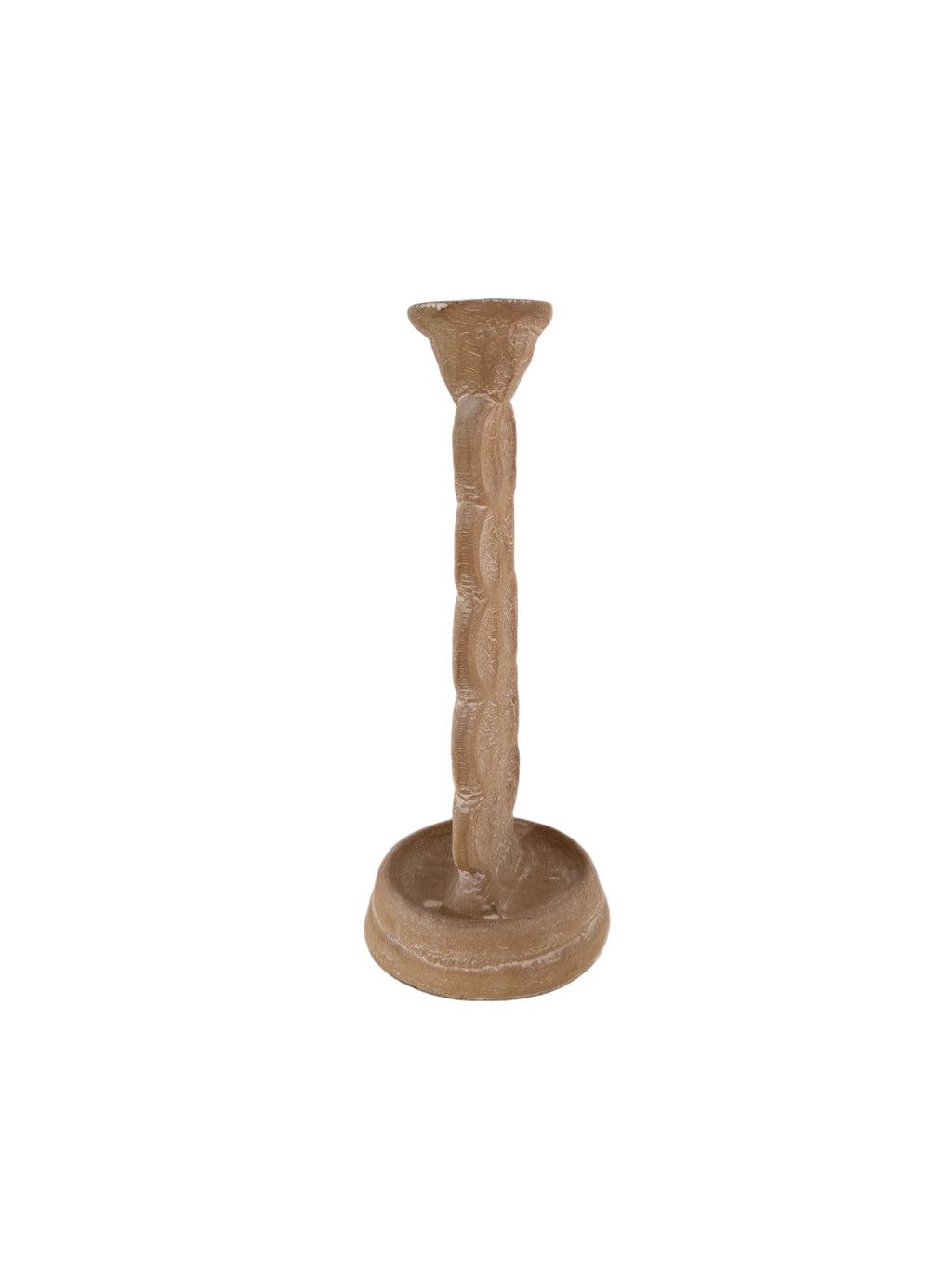 Kerzenständer Beige aus Metall