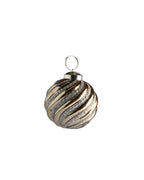 Tine K Home Weihnachtskugel aus Glas Caramel Ø 7,5 cm