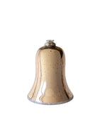 Weihnachtsglocke aus Glas von Tine K Home – Caramel, 12 cm