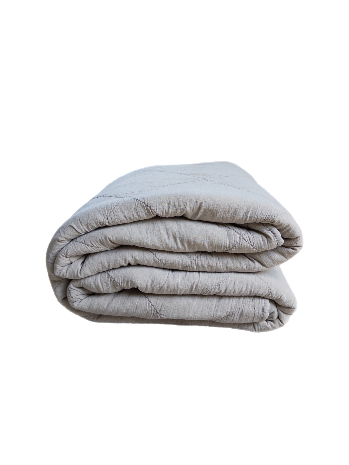 Gesteppte Tagesdecke Beige 260 × 280 cm