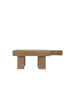 Kleiner Holzhocker Eiche Natur „Tova“