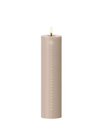 Ester & Erik LED-Kalenderkerze No. 22 Linen Grey inkl. Fernbedienung