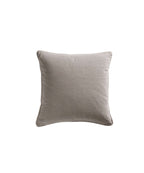 Tine K Home Kissen Natur fein gestreift 50 × 50 cm