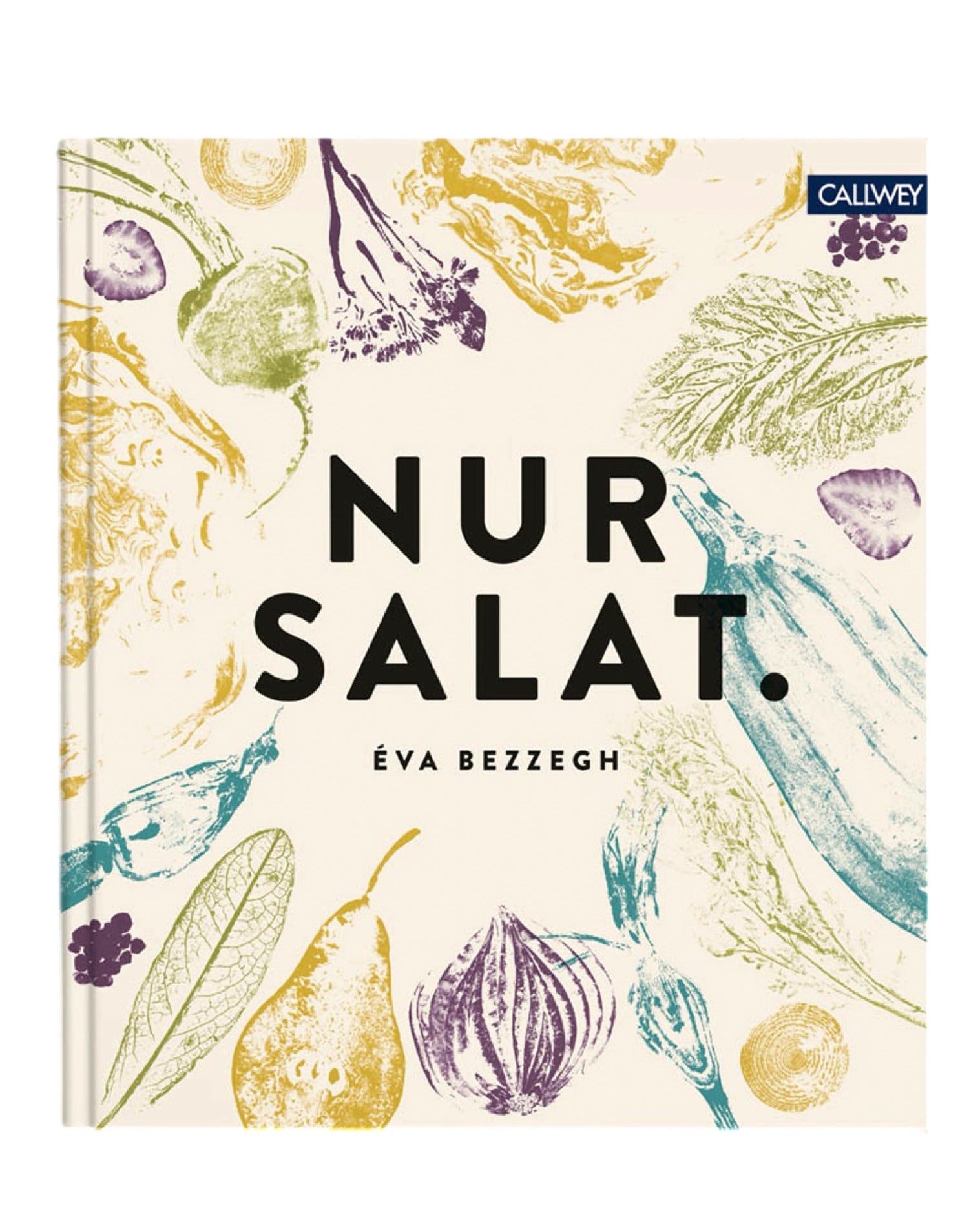 Nur Salat Kochbuch – dekoratives Buch mit mattem Einband