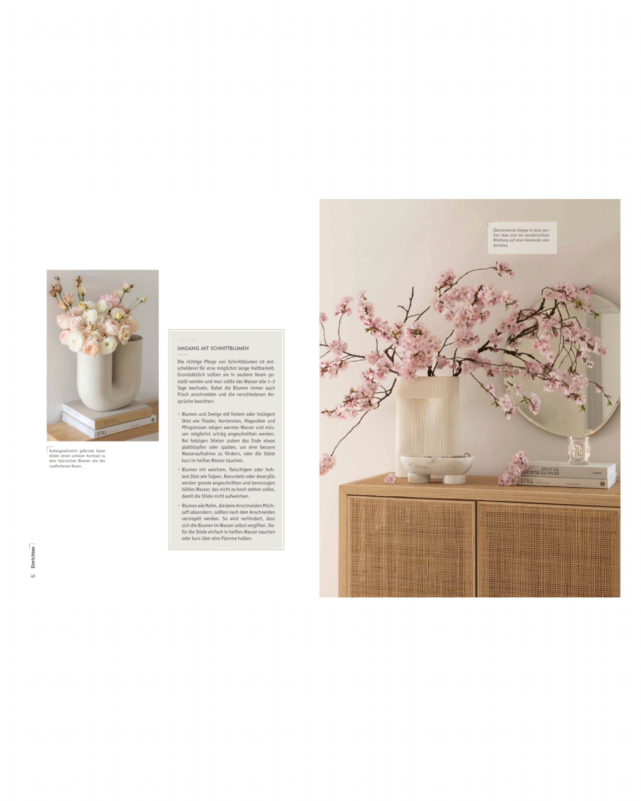 Coffee Table Book Skandinavisch Wohnen mit Leineneinband