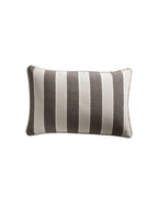 Tine K Home Kissen Mocca breit gestreift 40 × 60 cm