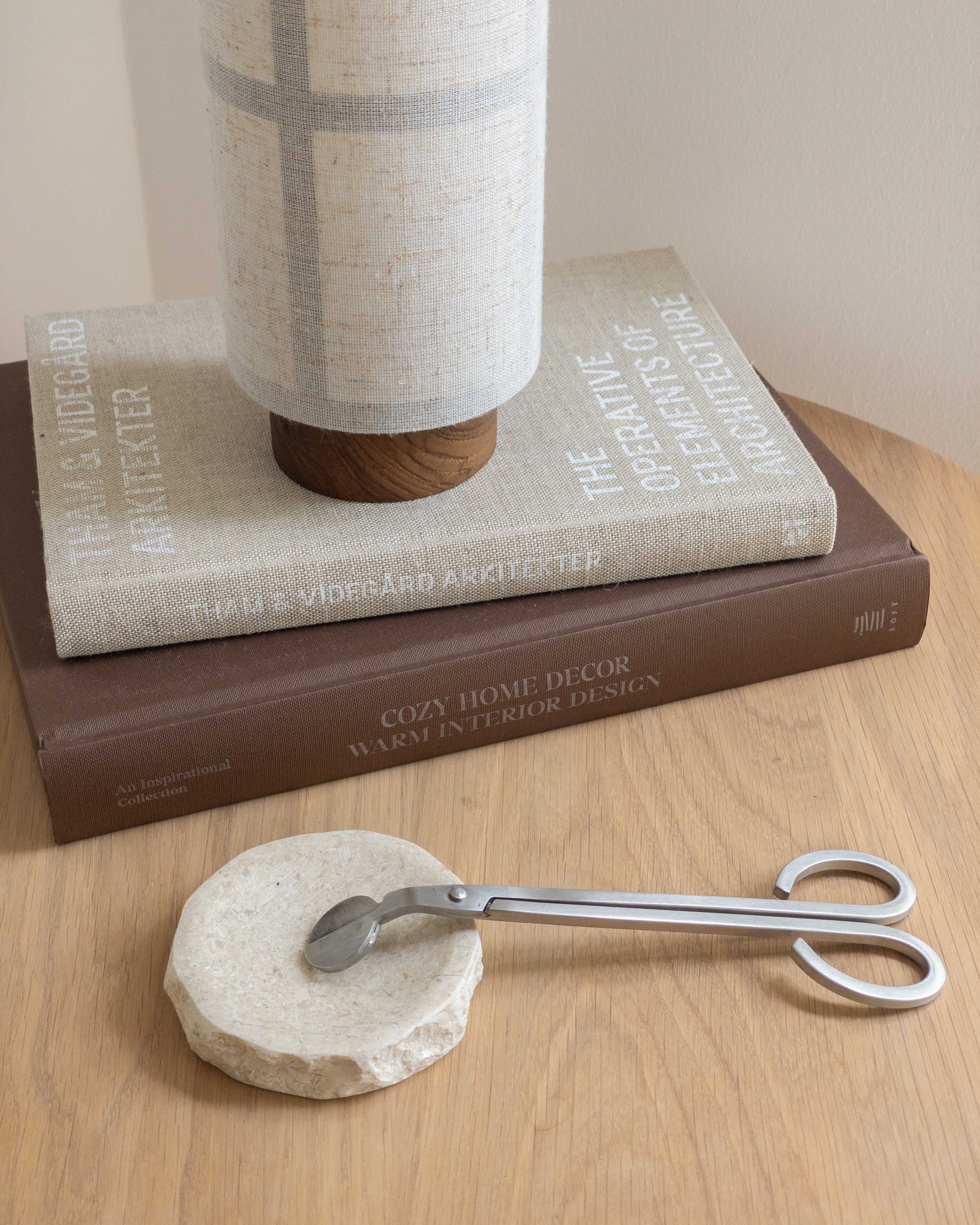 Kleines Marmortablett beige