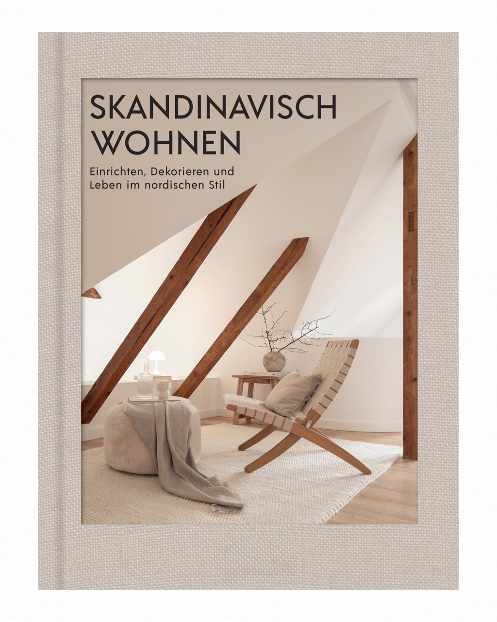 Coffee Table Book Skandinavisch Wohnen mit Leineneinband