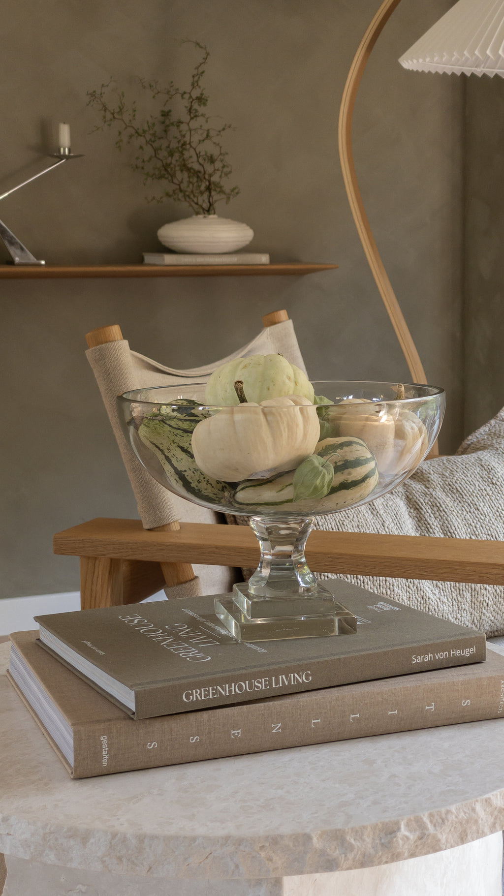 Tine K Home Glasschale mit Fuß „CRYSTAL“