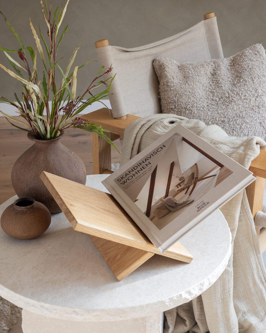 Buchständer Holz Eiche geölt „Elva“