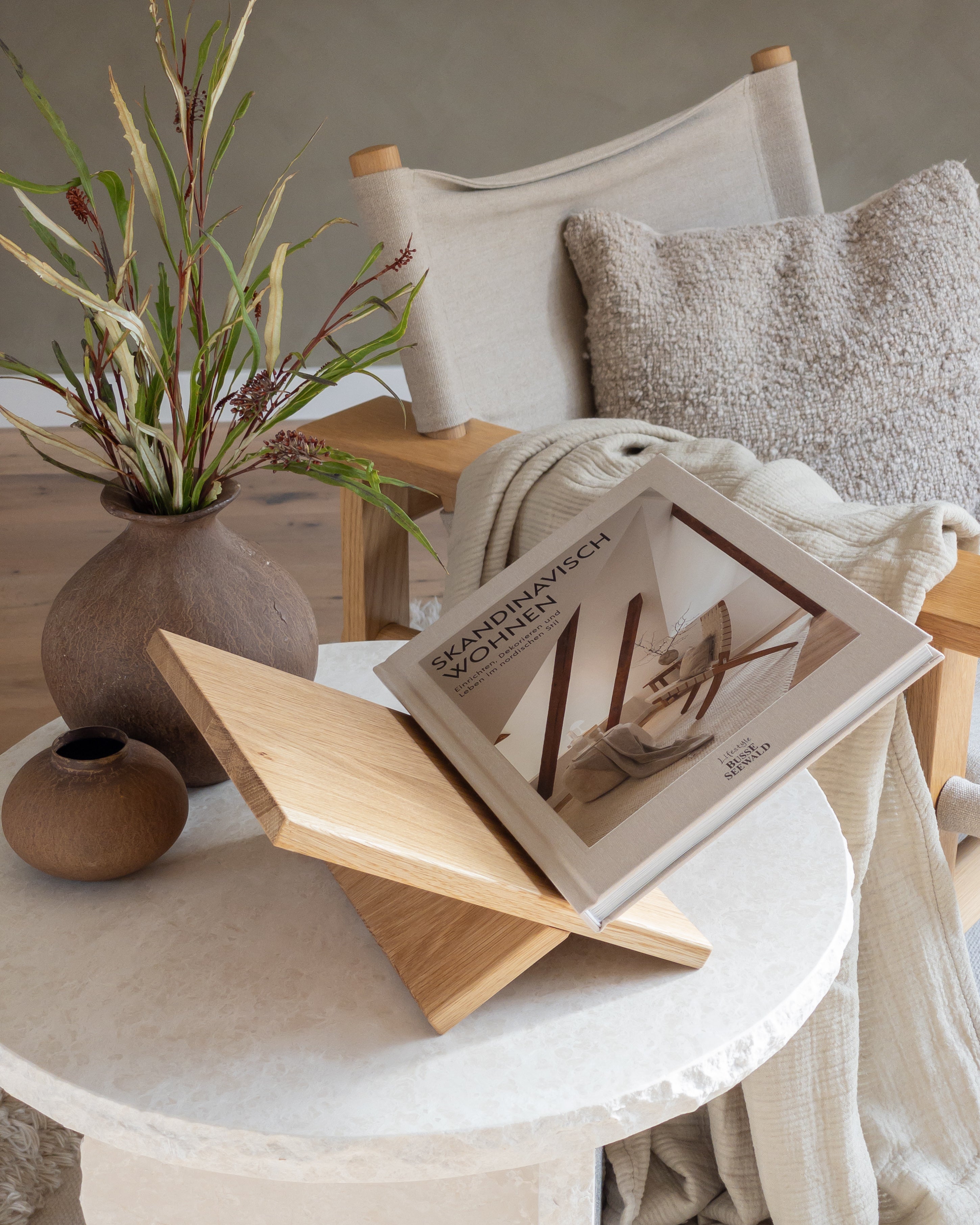 Buchständer Holz Eiche geölt „Elva“