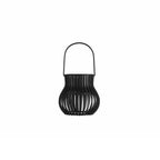 Kleine 2-in-1 Outdoor Laterne, schwarz