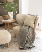 Gesteppte Wohndecke grün 130 x 170 cm mit