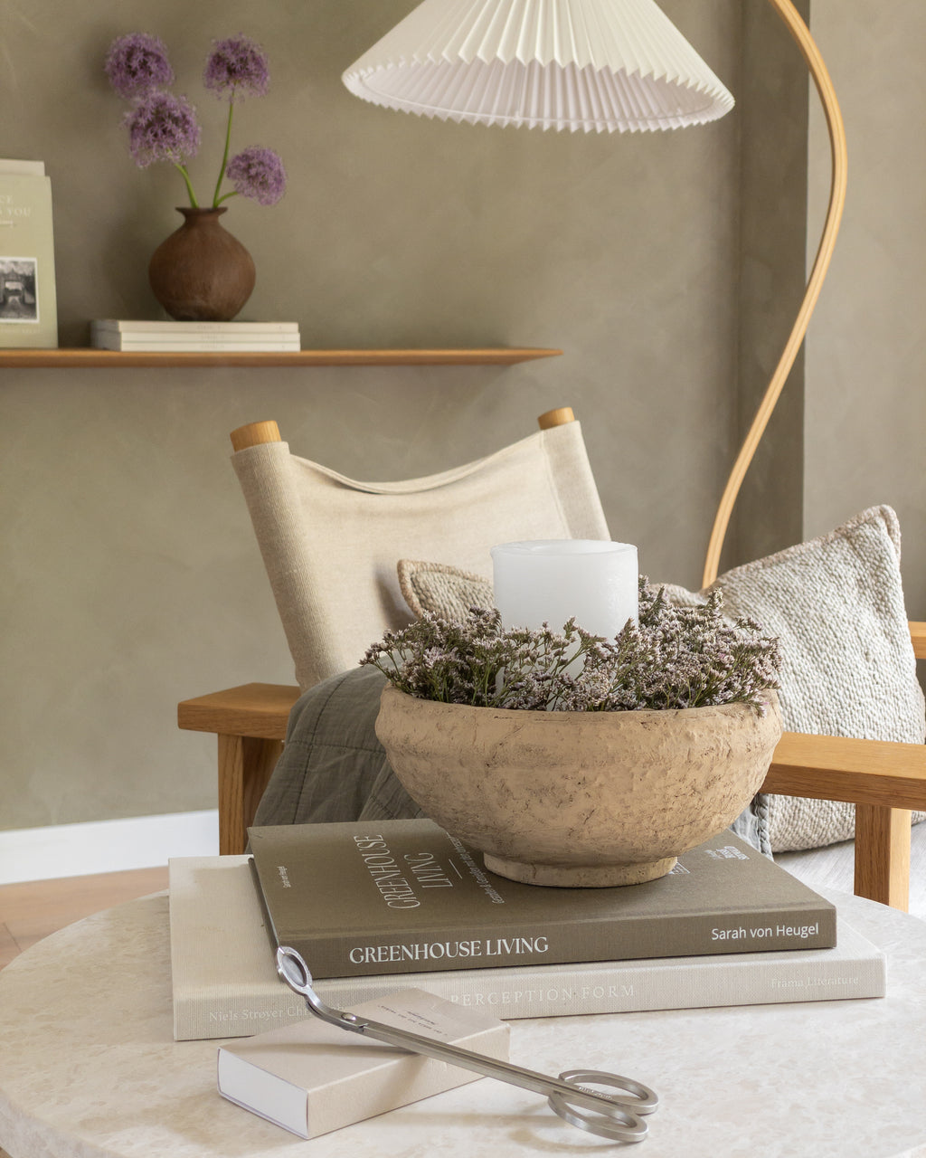 Keramikschale beige Wabi Sabi
