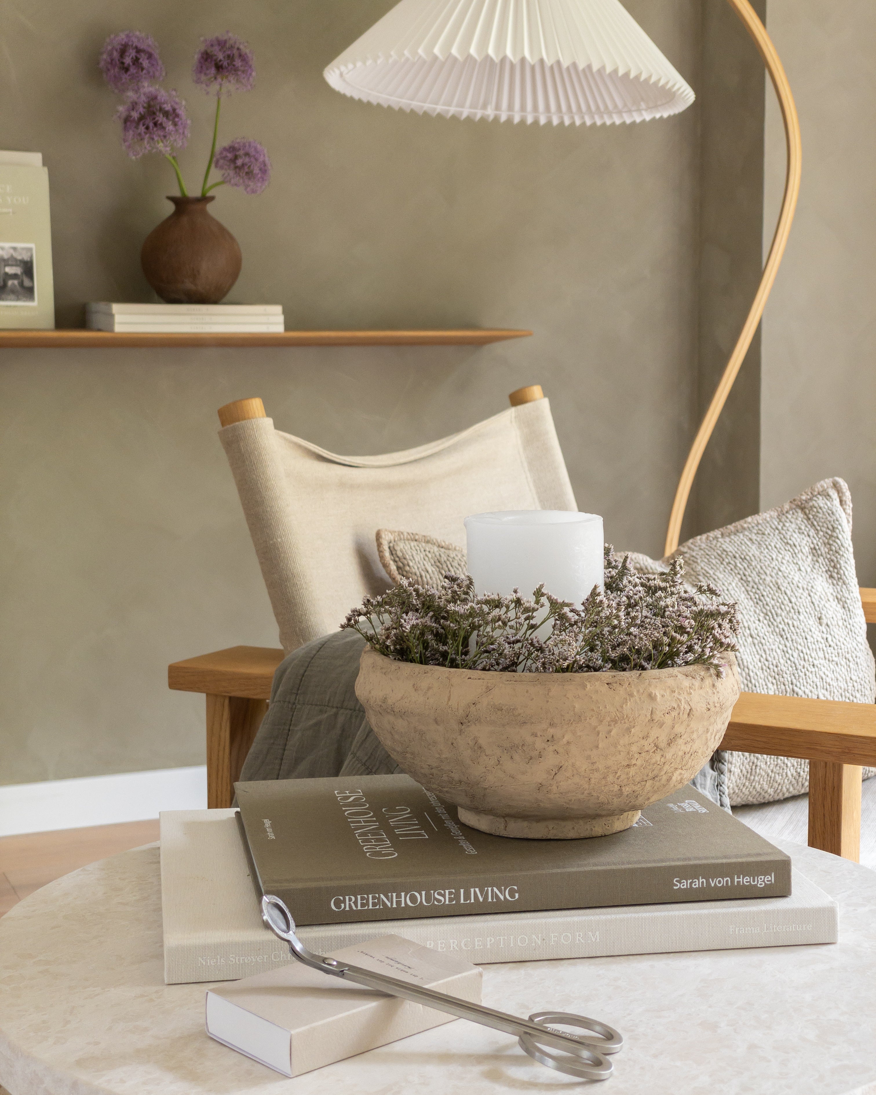 Keramikschale beige Wabi Sabi