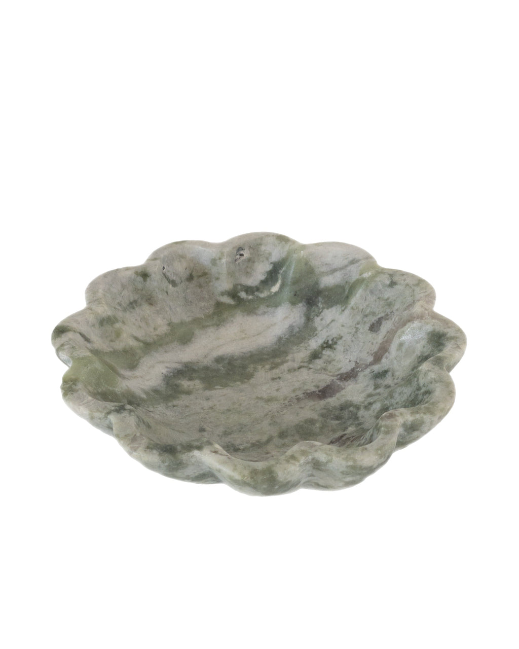 Marmorschale aus grünem Marmor