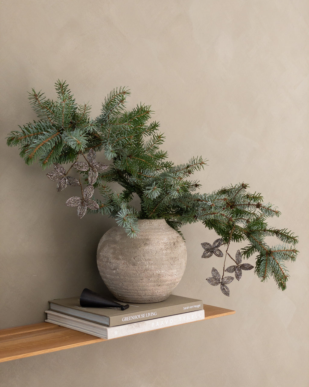 Perlenzweig Weihnachtsanhänger 20 cm