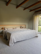 Gesteppte Tagesdecke Beige 260 × 280 cm