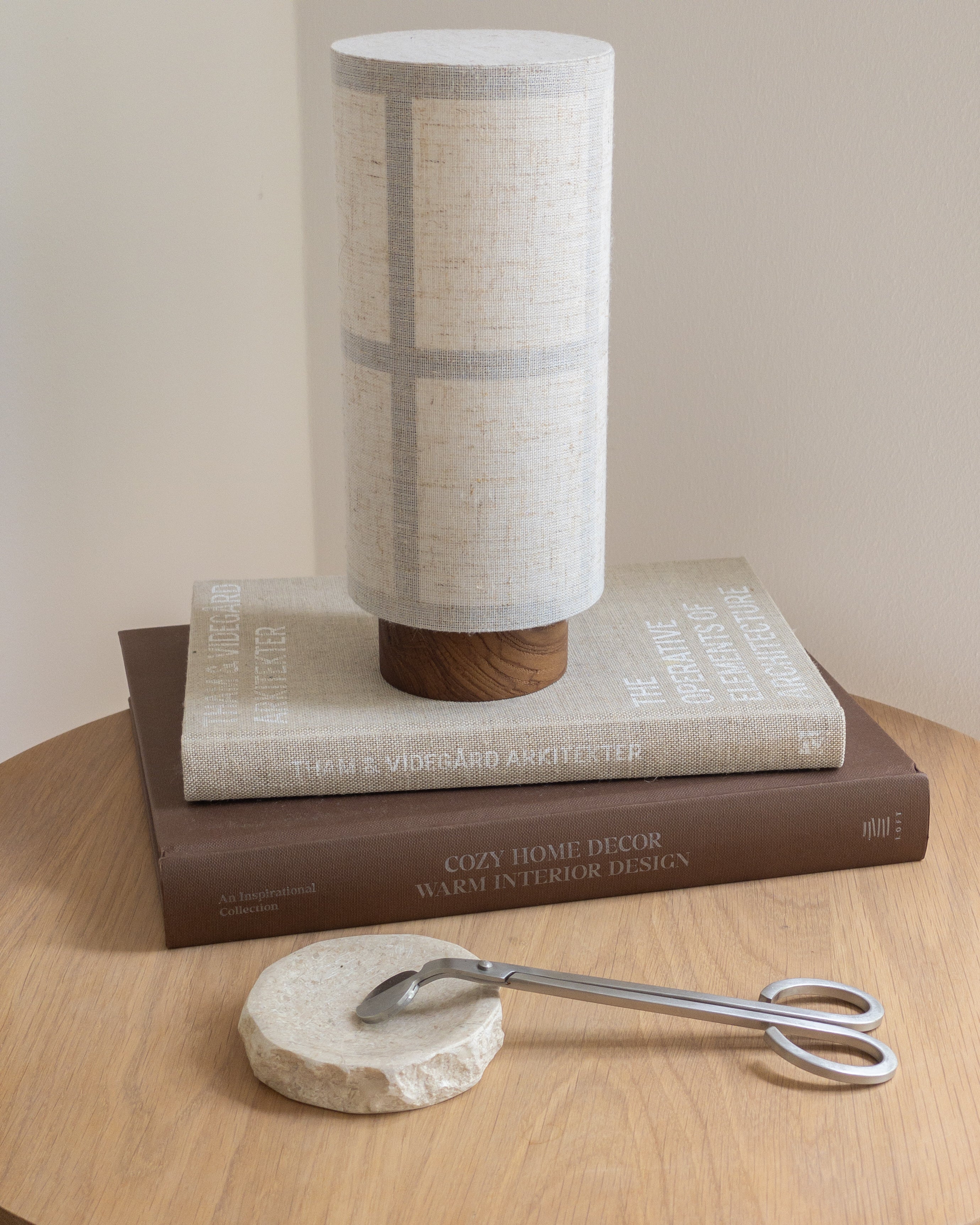 Kleines Marmortablett beige