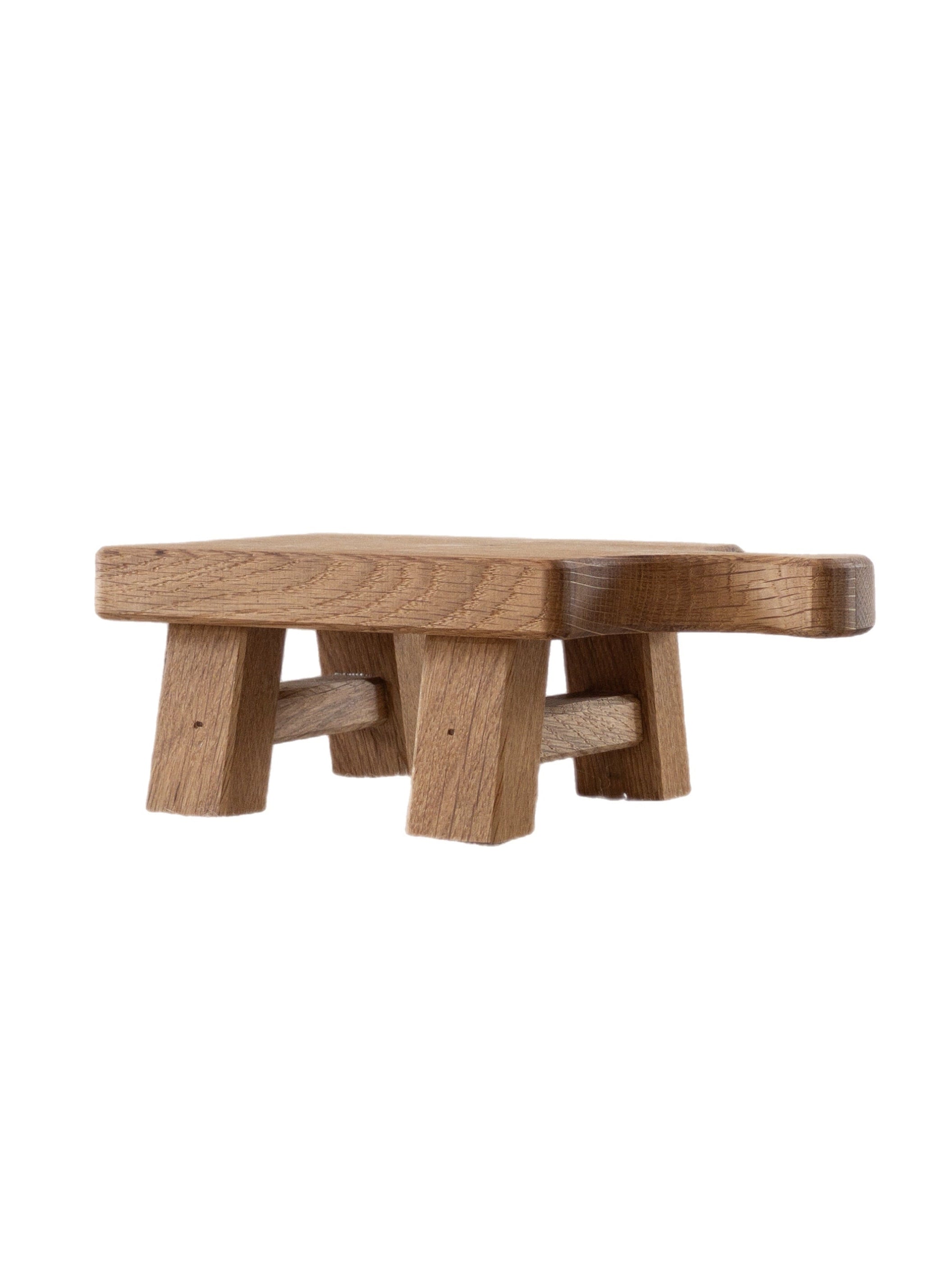 Kleiner Holzhocker Eiche geölt „Tova“