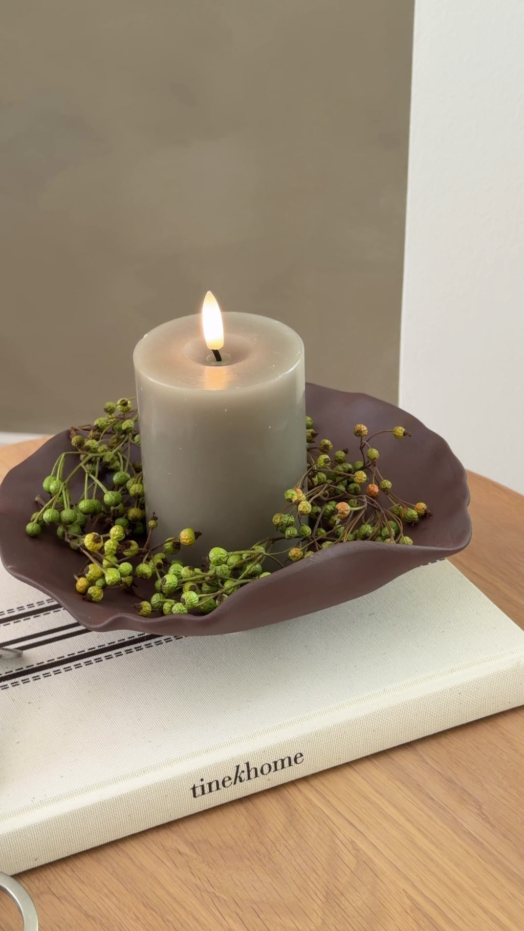Tine K Home Keramikschale braun