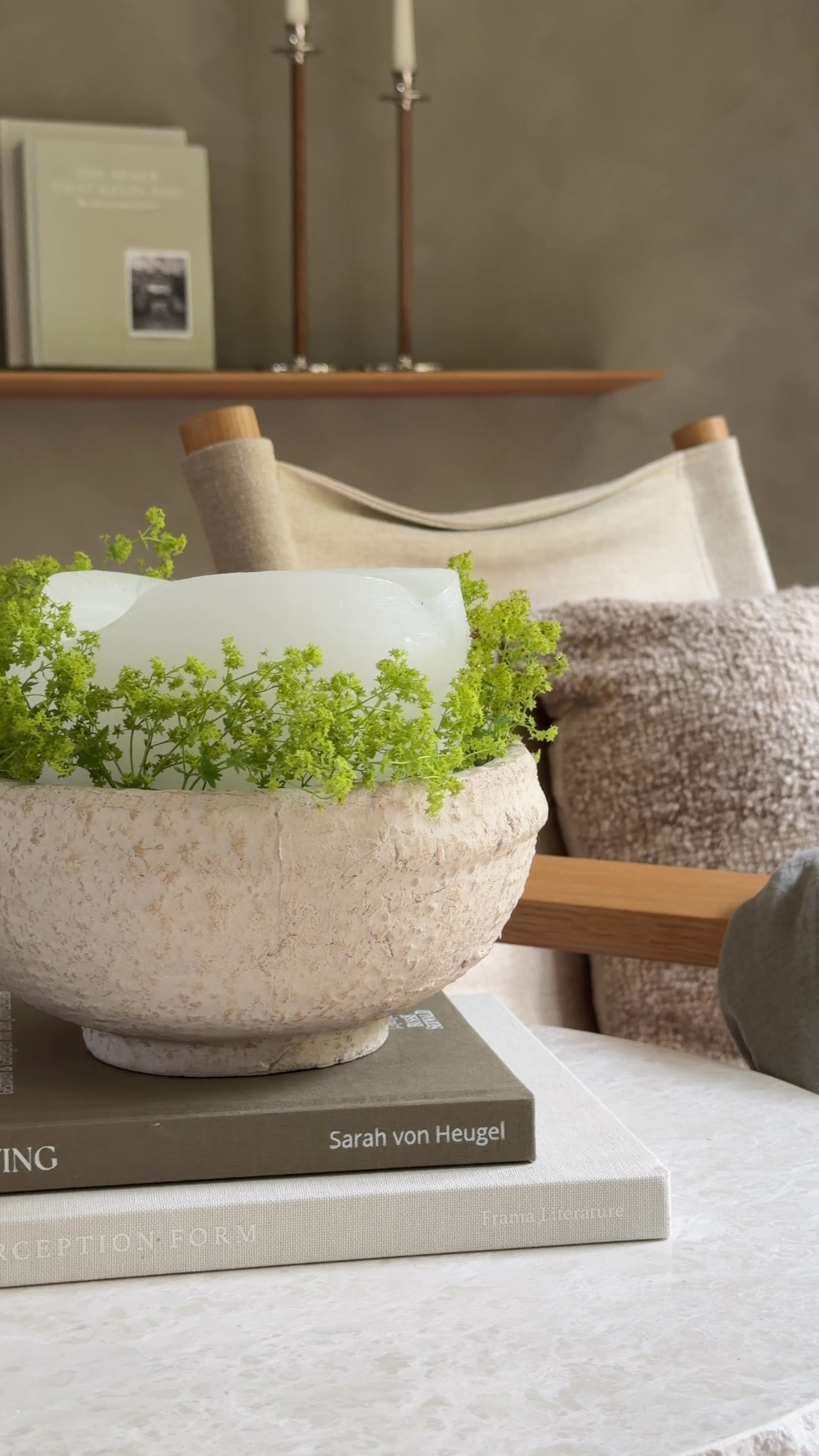 Keramikschale Creme Wabi Sabi