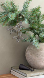 Perlenzweig Weihnachtsanhänger 20 cm