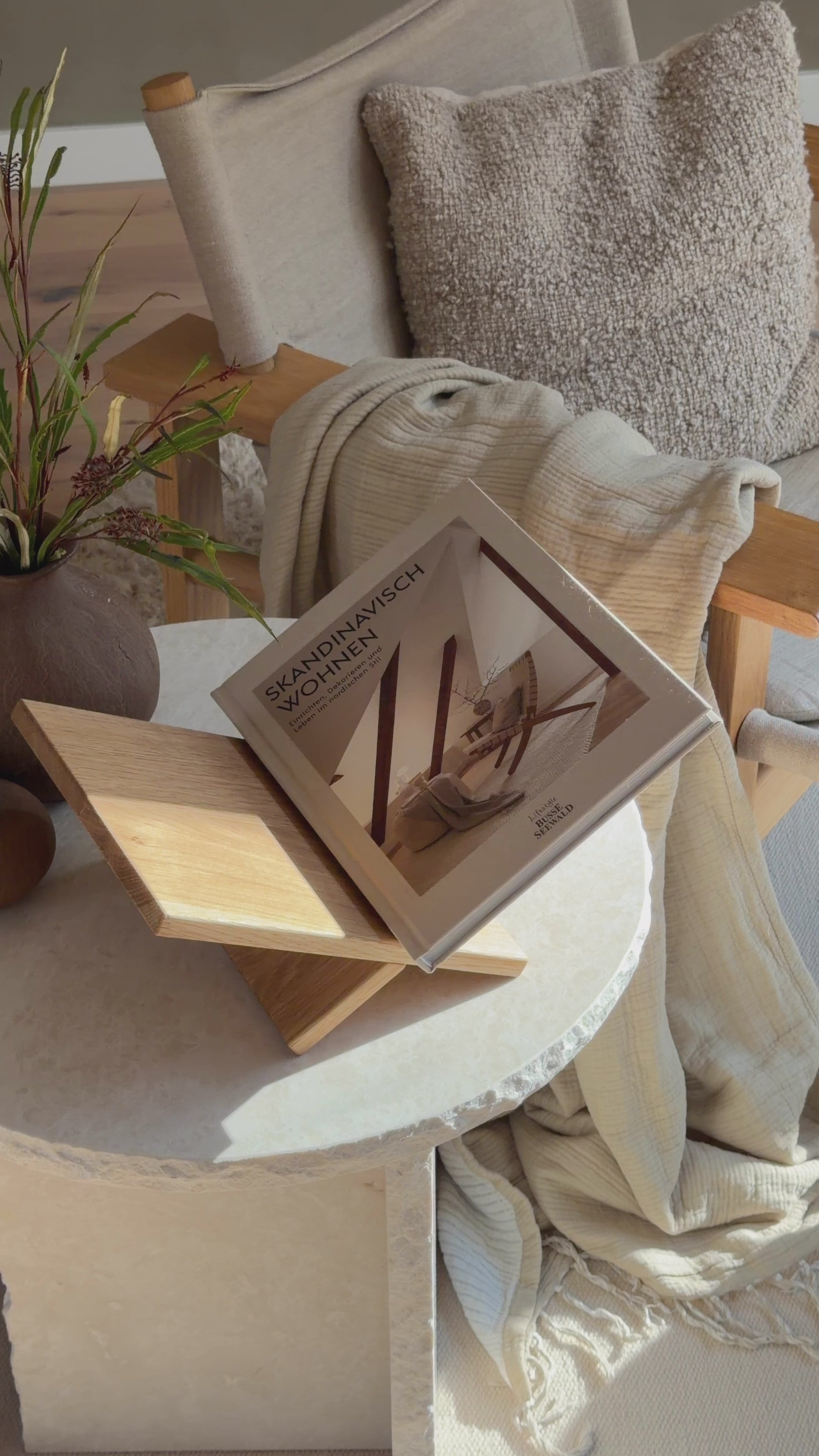 Buchständer Holz Eiche geölt „Elva“